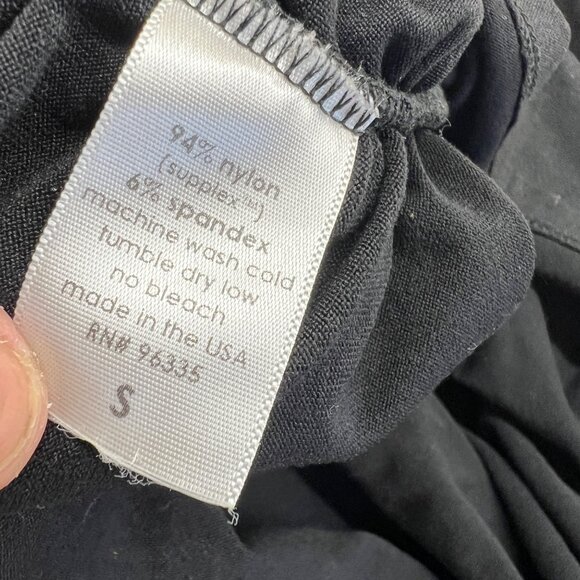 Susana Monaco Black Bodycon Sleeveless Stretchy Ruched Mini Dress Size Small - Picture 9 of 11